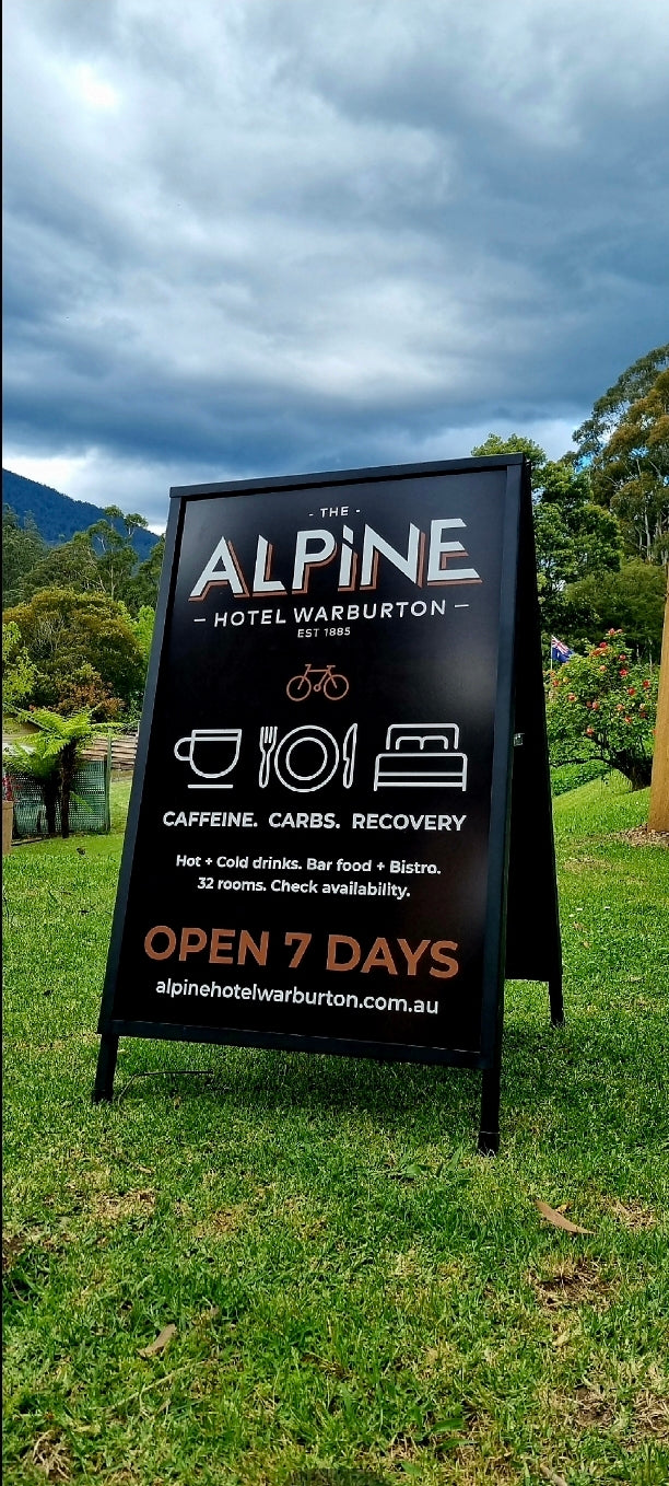 "ICE CUBE" A Frame - Corflute Insert