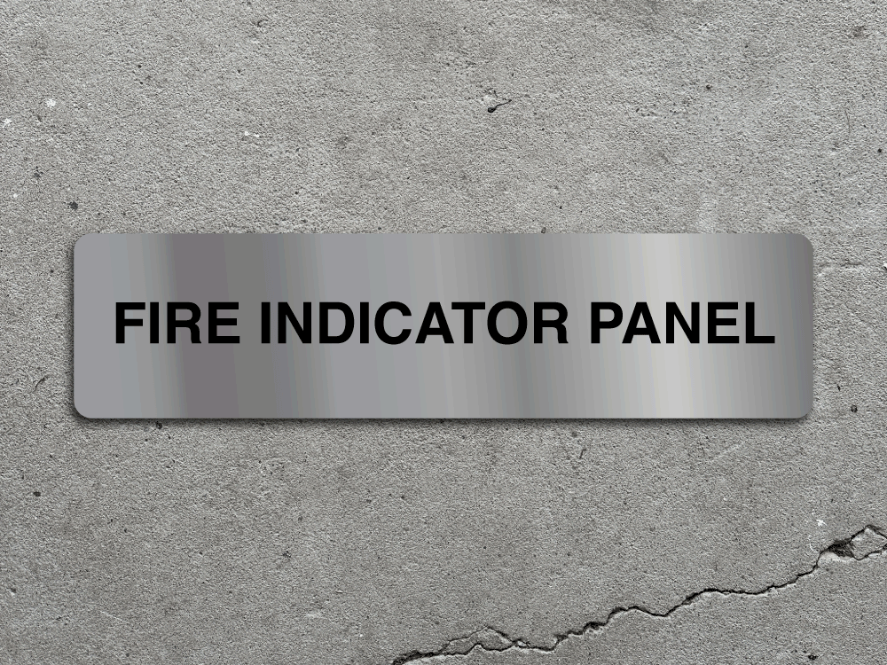 Fire Indicator Panel – The Garage Signshop